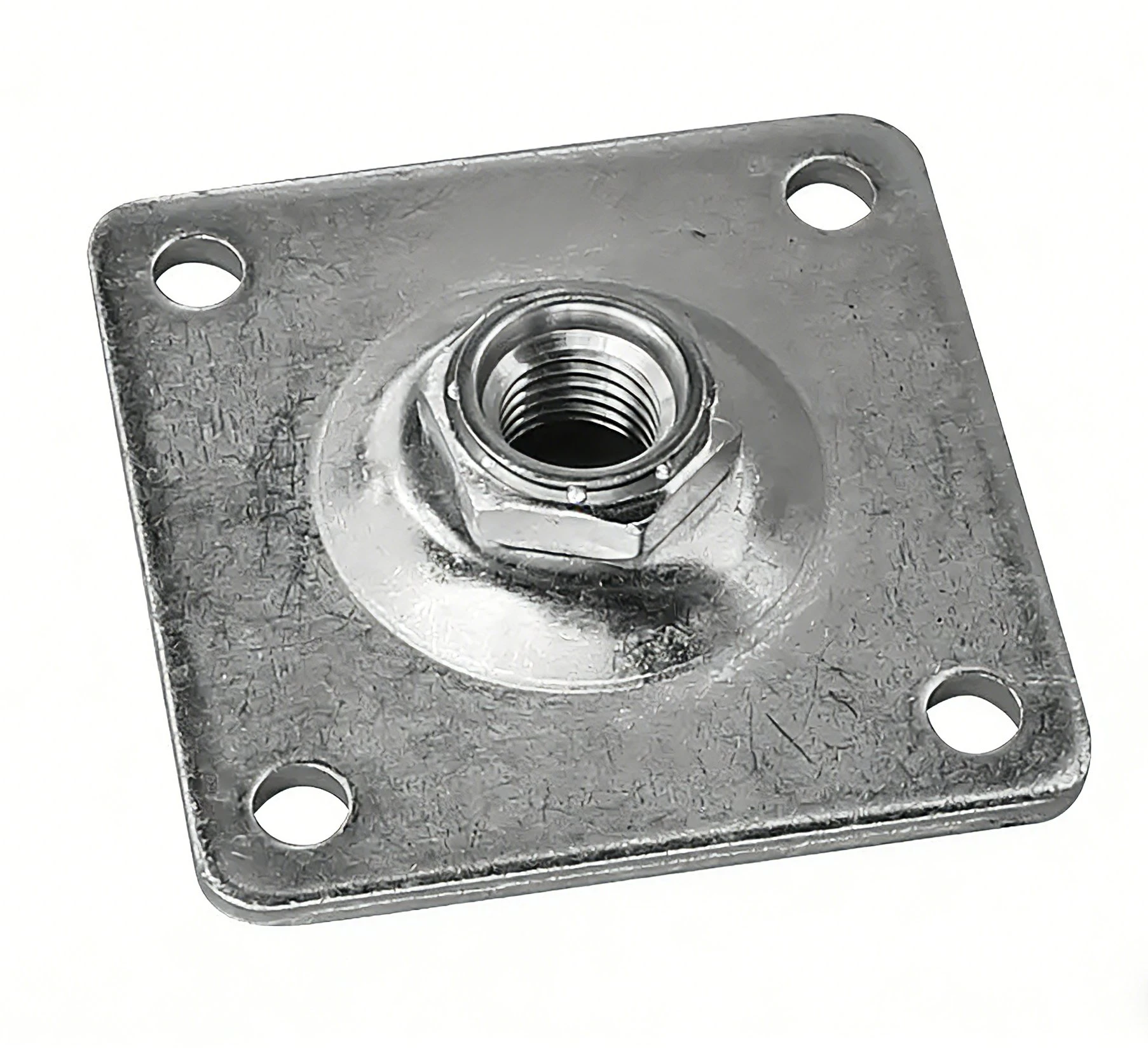 Screw-on plate for adjustable hinge (For DWH003) — M16