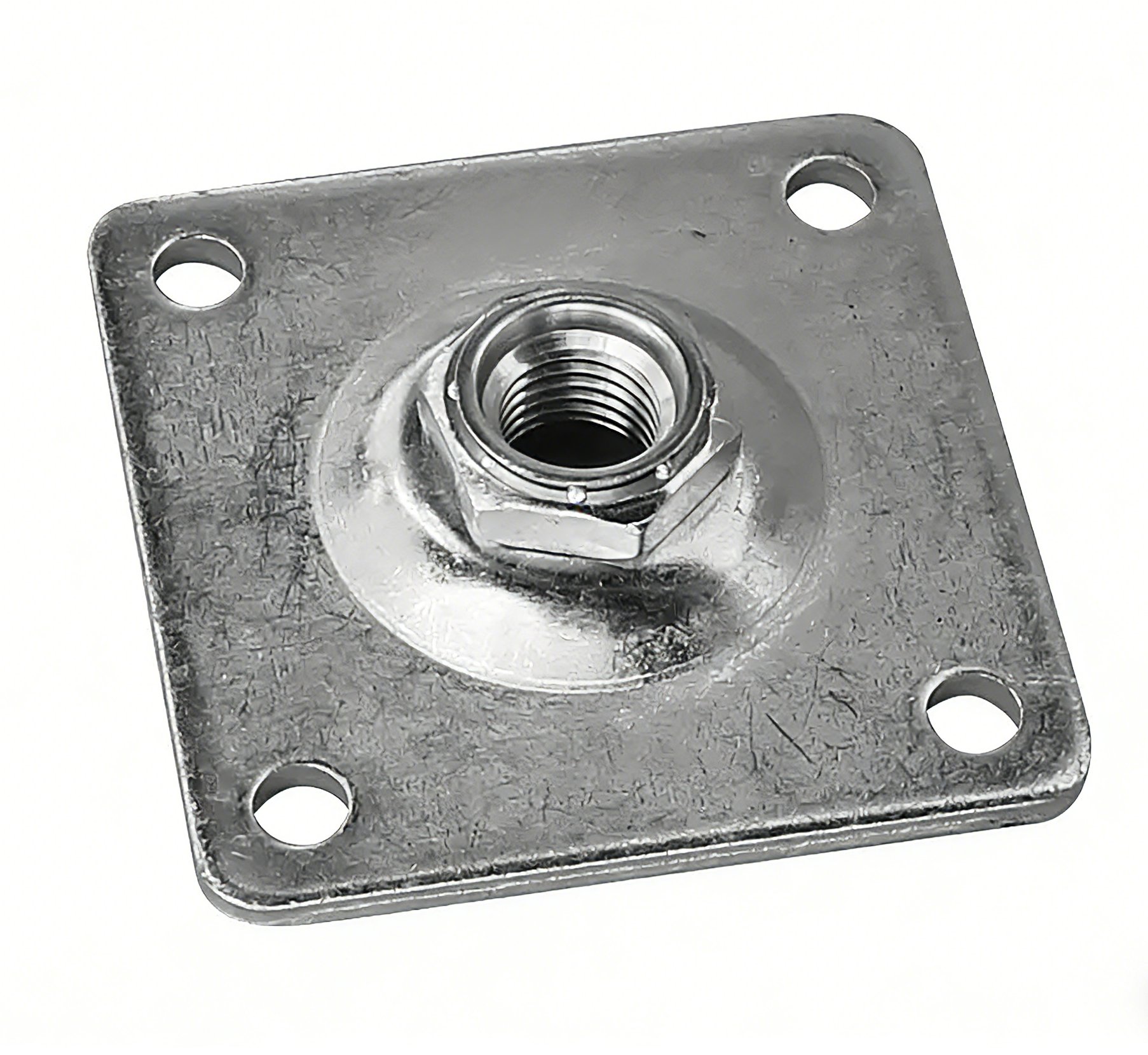 Screw-on plate for adjustable hinge (For DWH003) - M18